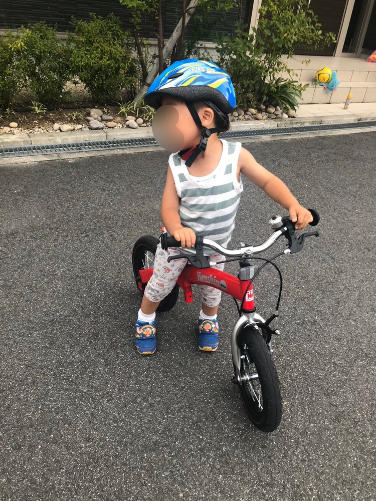 3歳で自転車デビュー 誕生日にはへんしんバイクがおススメ のんび りライフ