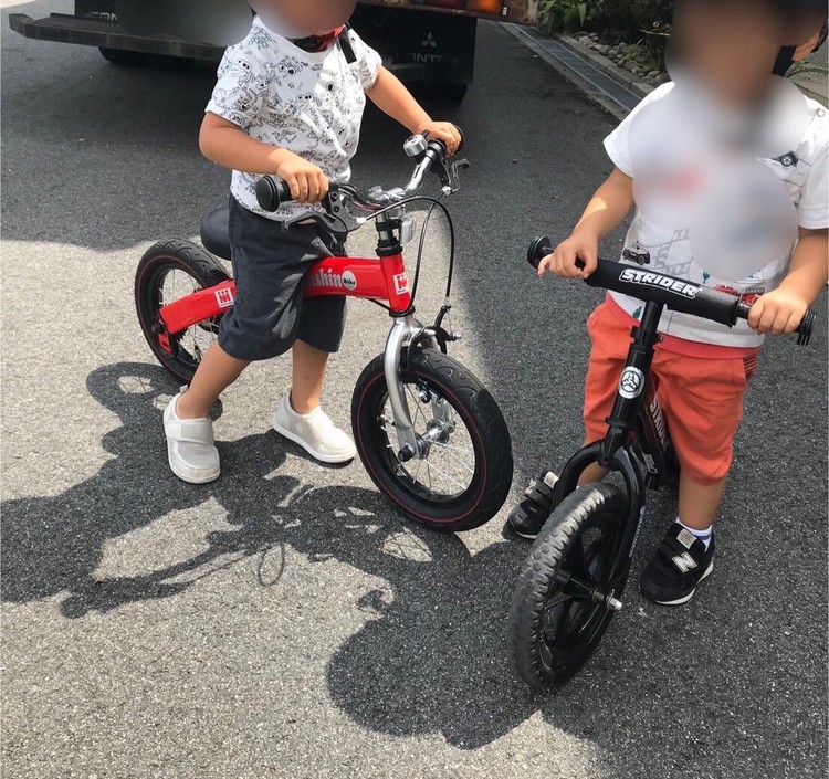 3歳で自転車デビュー 誕生日にはへんしんバイクがおススメ のんび りライフ